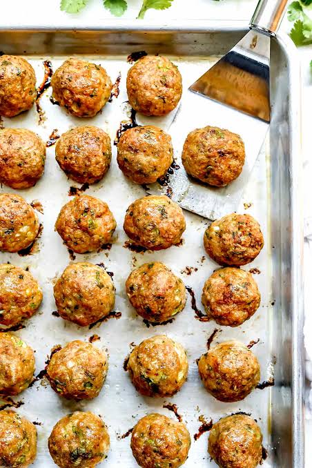 Protein Only: Rosemary & Orange Turkey Meatballs (15 oz) • ~116g Protein
