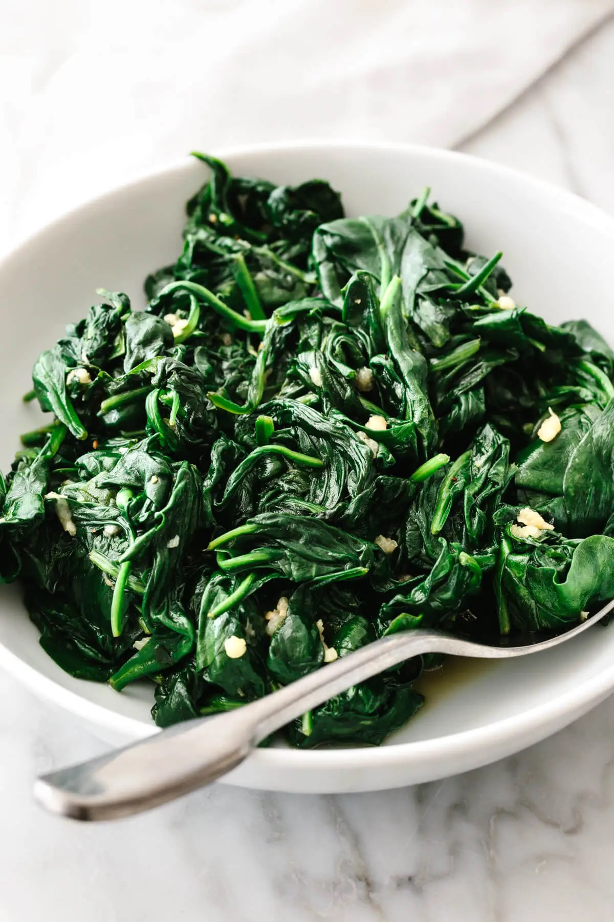 Garlic Sautéed Spinach 🌱