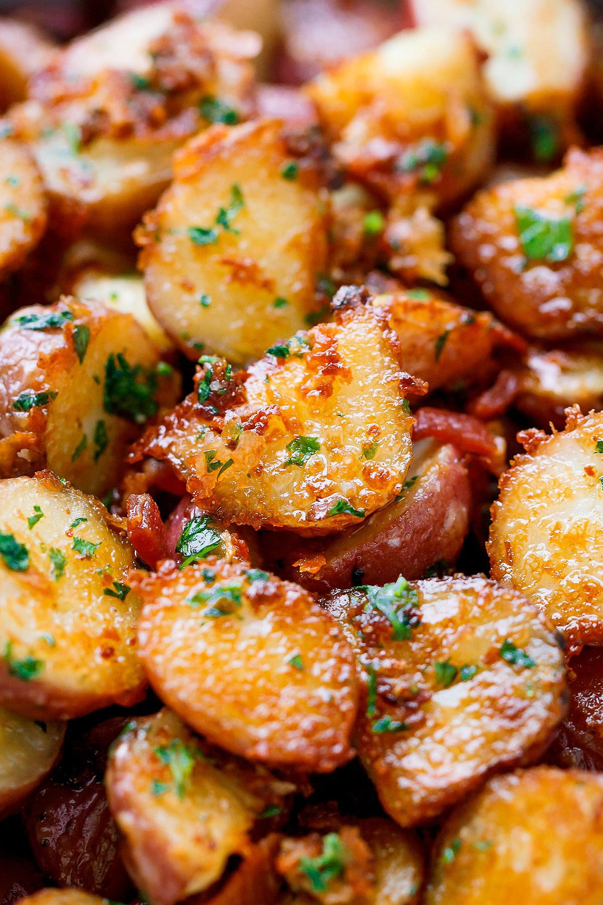 Garlic Parmesan Roasted Red Potatoes