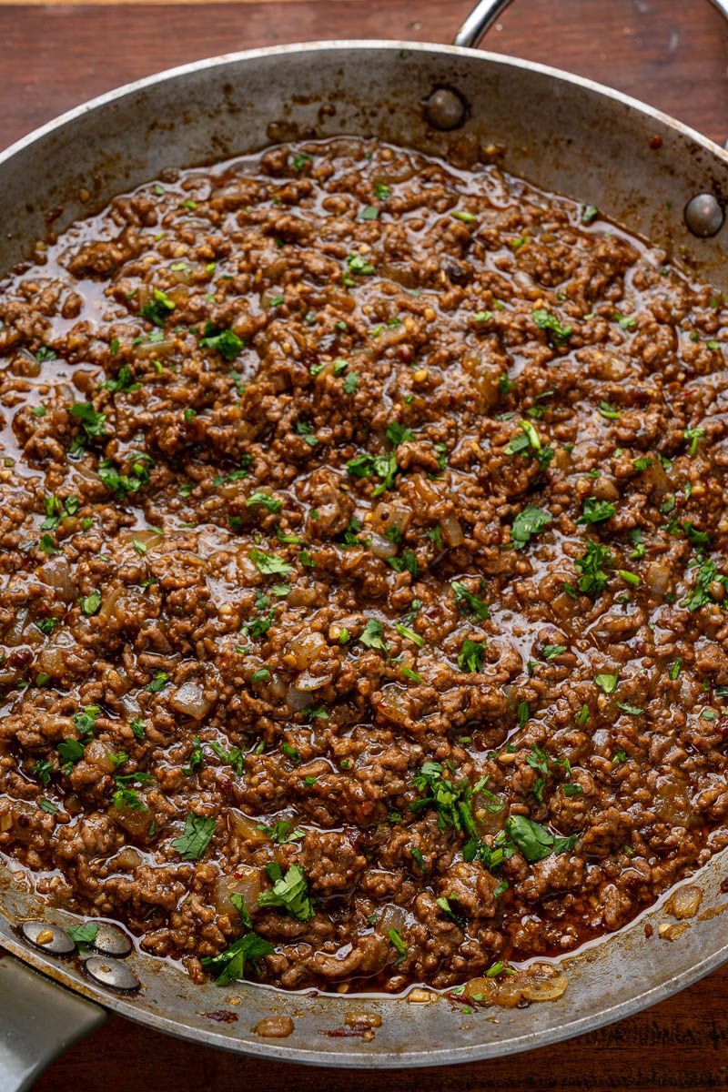 Protein Only:Italian Beef Skillet (15 oz) • 81g Protein • Seasoned ground beef with caramelized onions, garlic & Italian herbs.