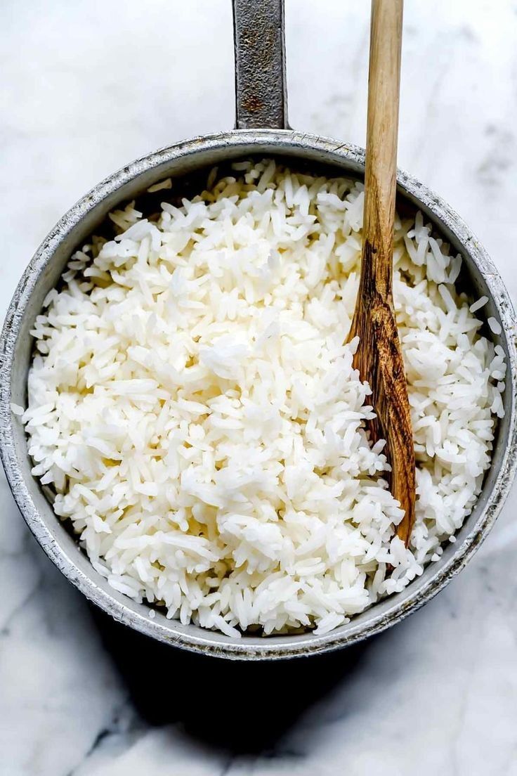 Bay Leaf Garlic White Rice 🌱