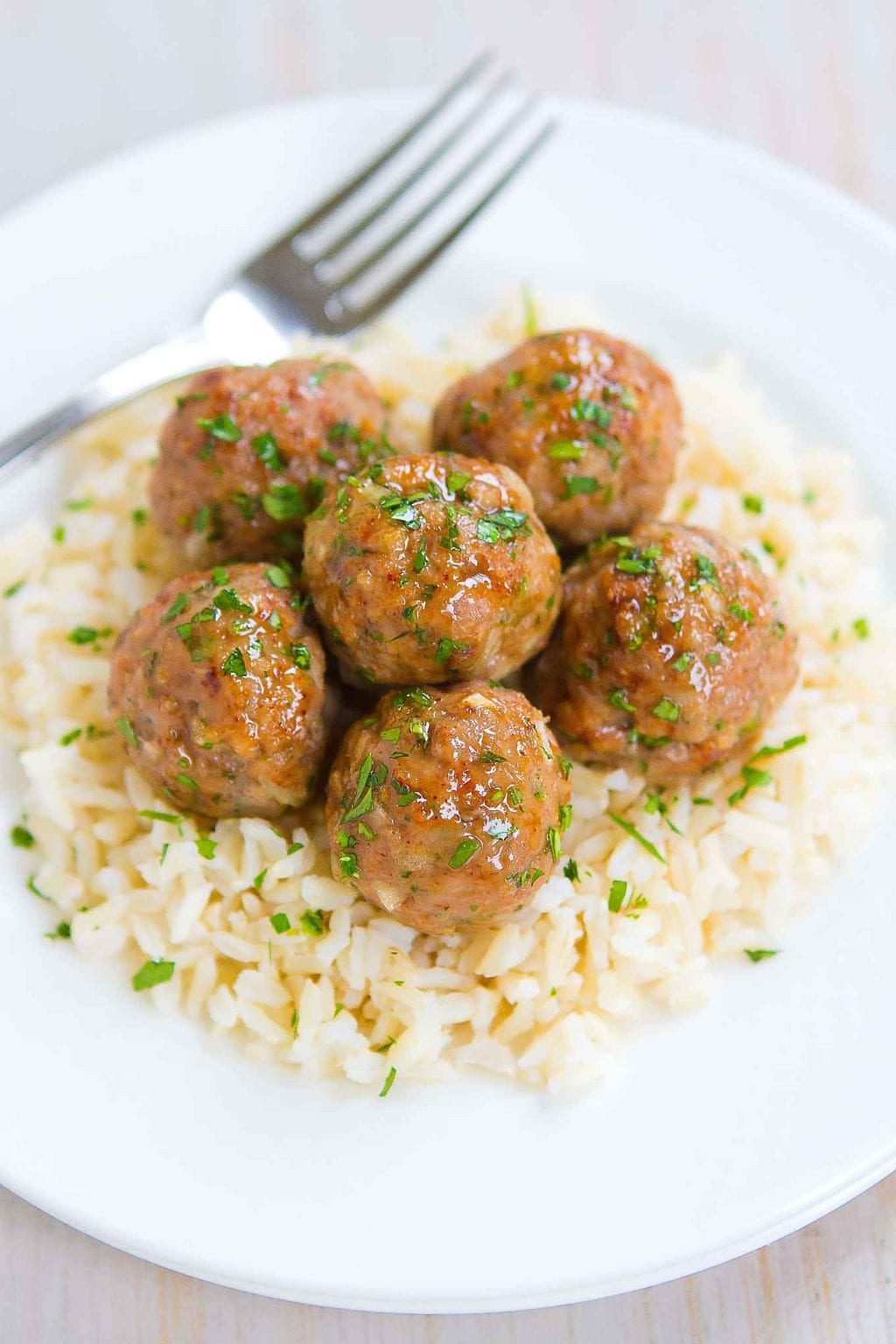 Honey Garlic Turkey Meatballs