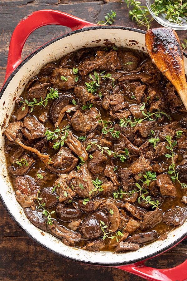 Protein Only: Italian Mushroom & Herb Shredded Beef  (15-oz) (Paleo|Keto|W30) +2