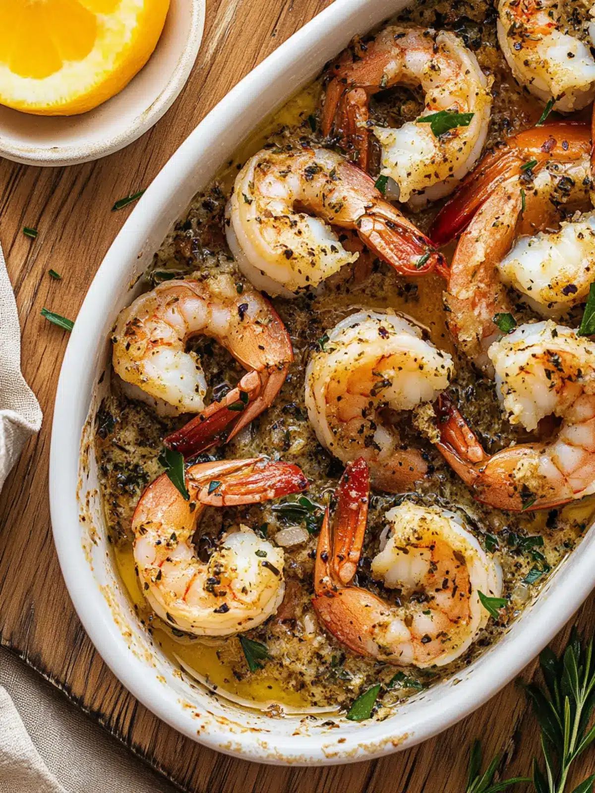 Garlic & Citrus  Sautéed Shrimp