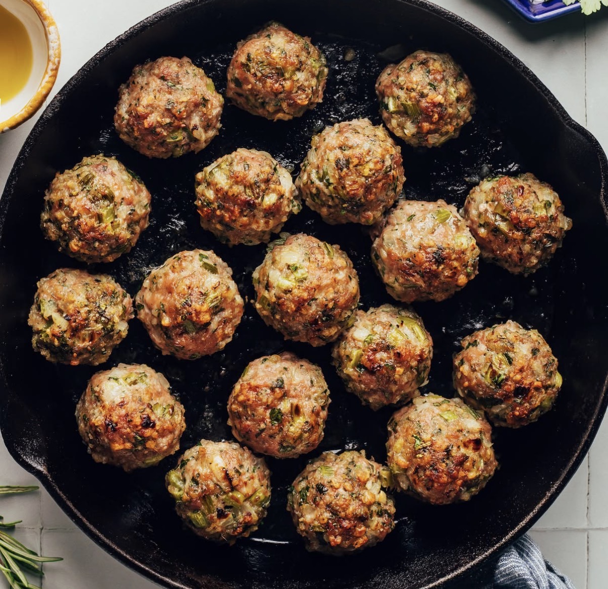 Italian Pork Meatballs