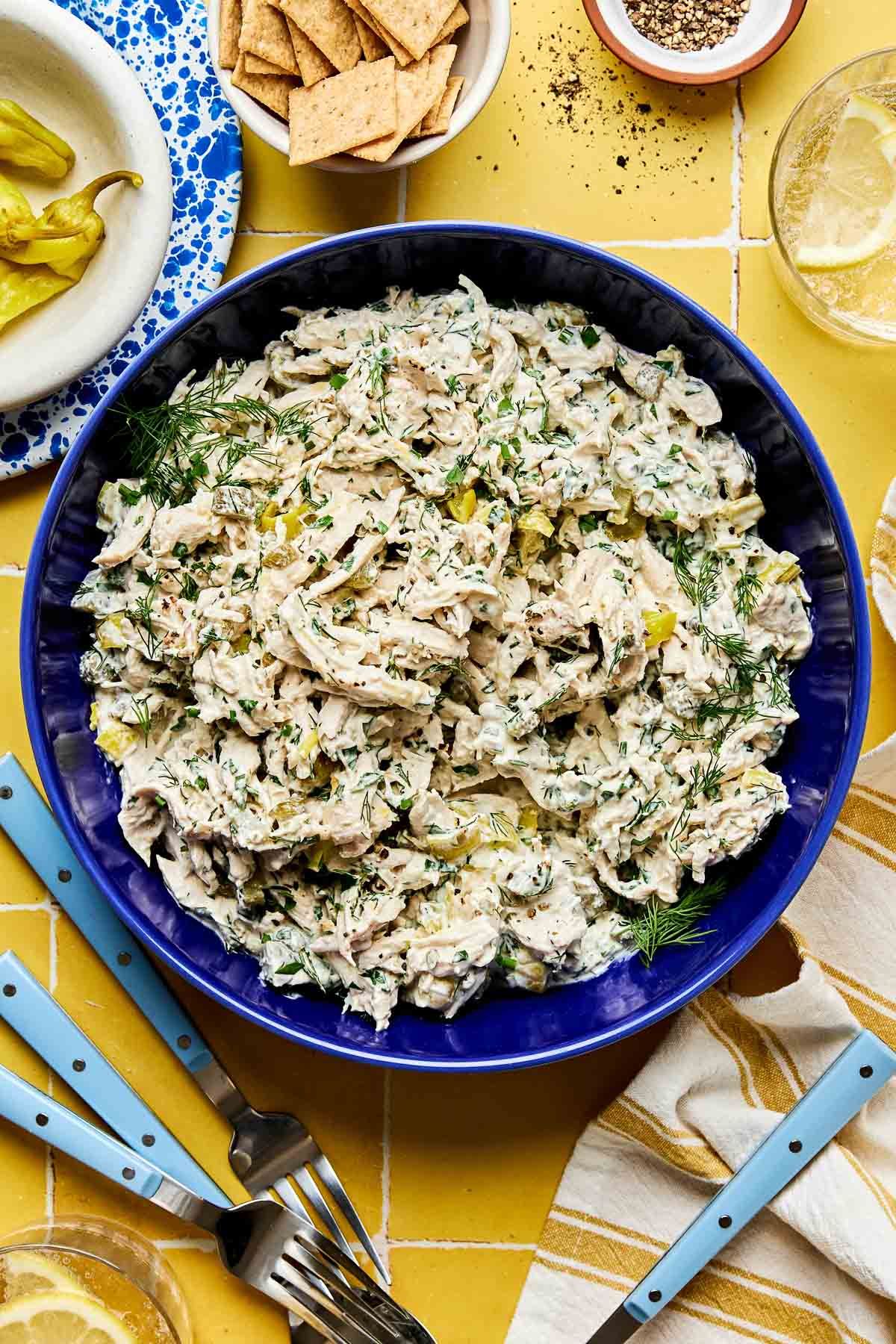 Zingy Herbed Pepperoncini Chicken Salad (13-oz Container)