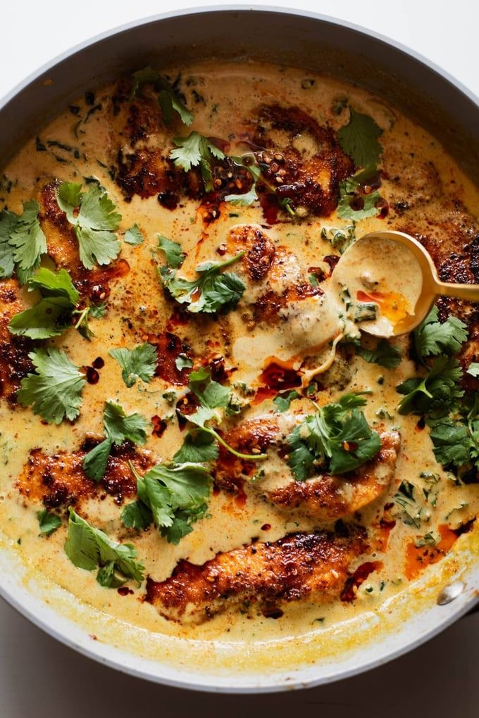 Protein Only: Coconut Red Curry Shredded Chicken Breast (Mild), 15oz