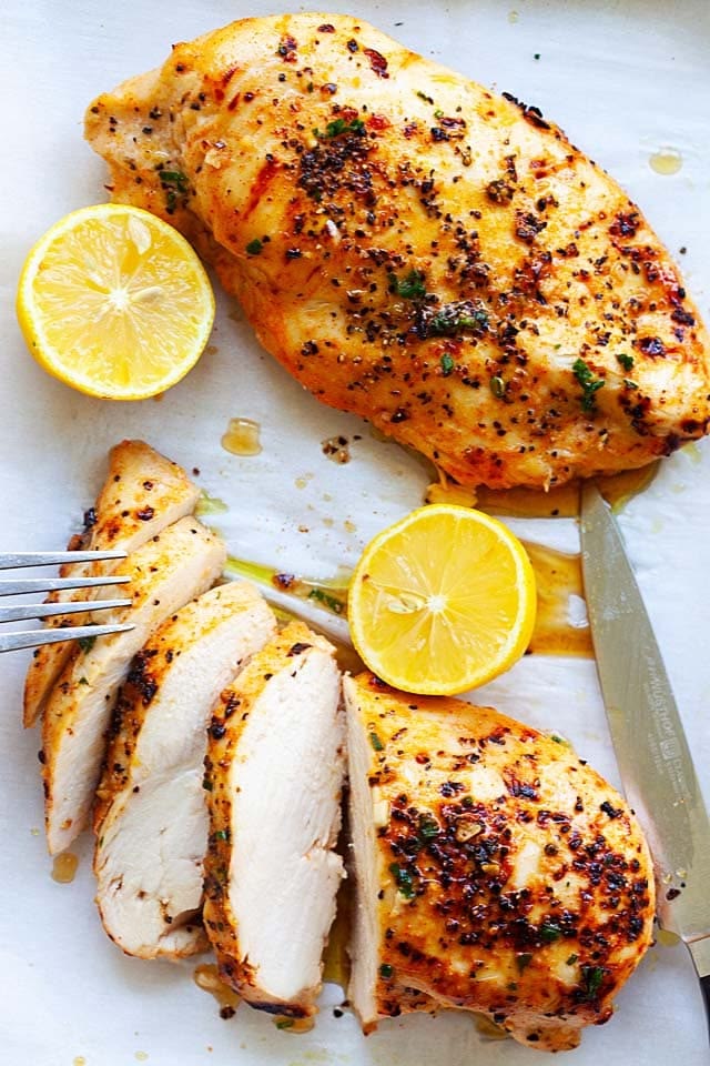Protein Only: Honey Citrus Sliced Chicken Breast (15-oz).